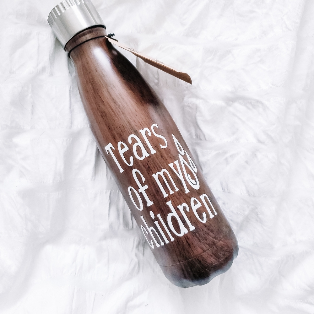 Handmade metal water bottle